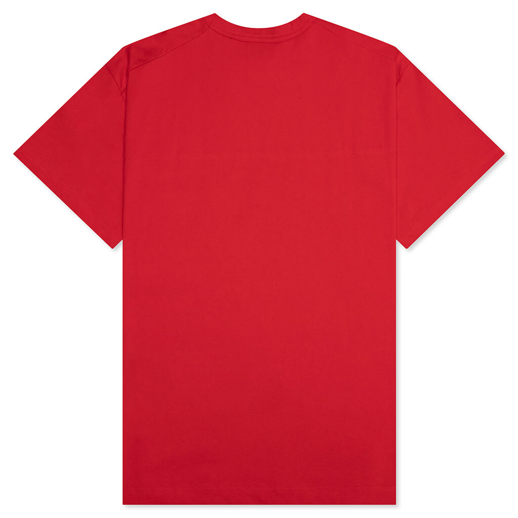 Jersey Braque Pocket Tee - Red