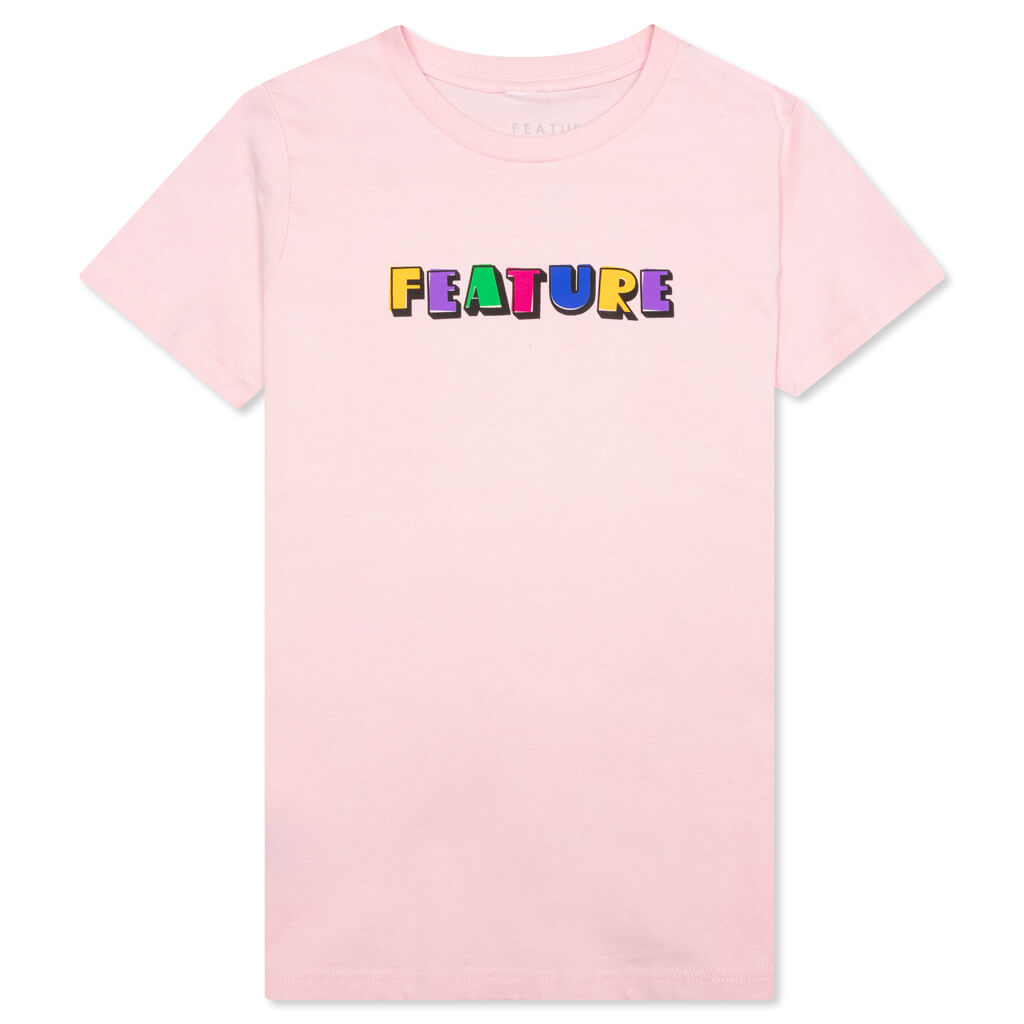 Kid's Overlap Tee - Pink, , large image number null
