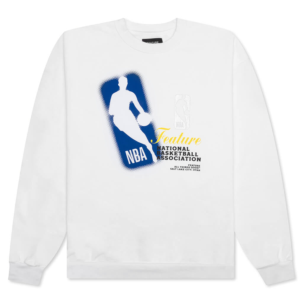 NBA Already Platinum Crewneck Sweater - White