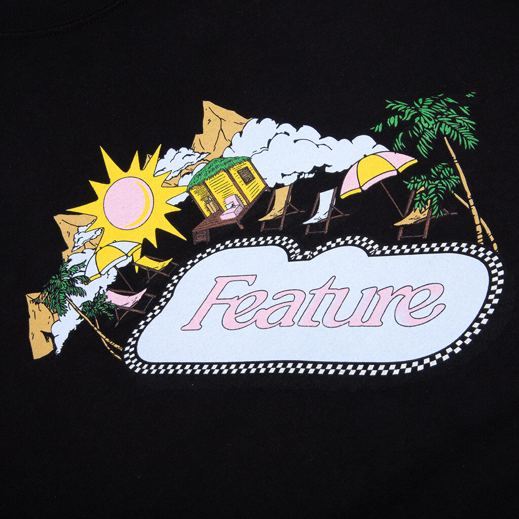 Poolside Tee - Black, , large image number null