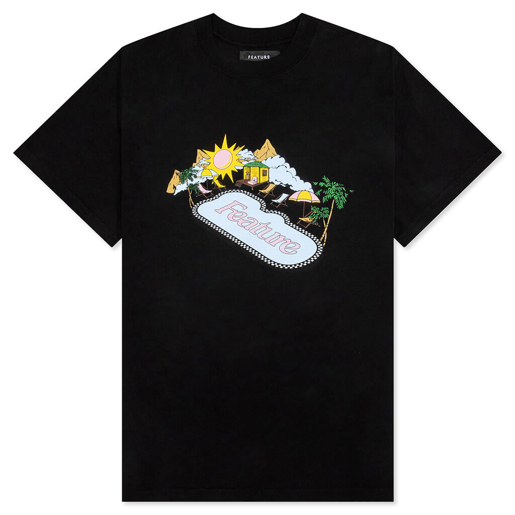 Poolside Tee - Black, , large image number null