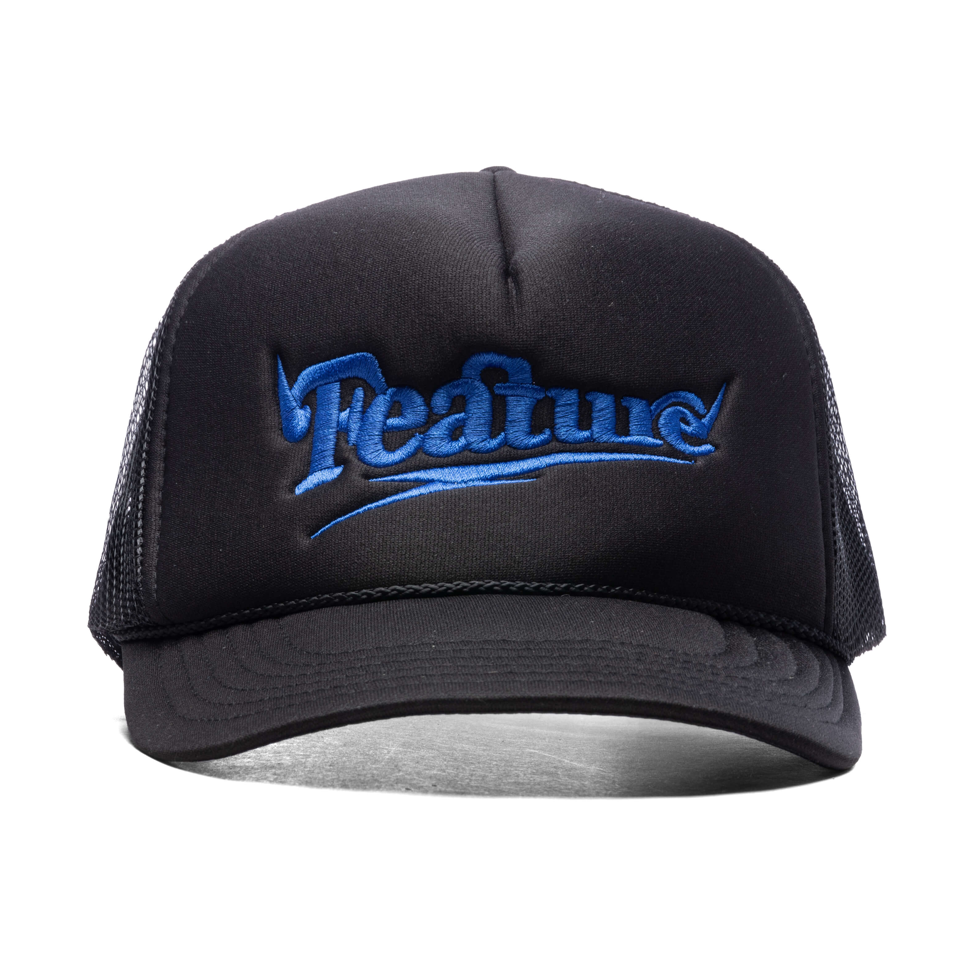 Spike Trucker Hat V2 - Black/Blue