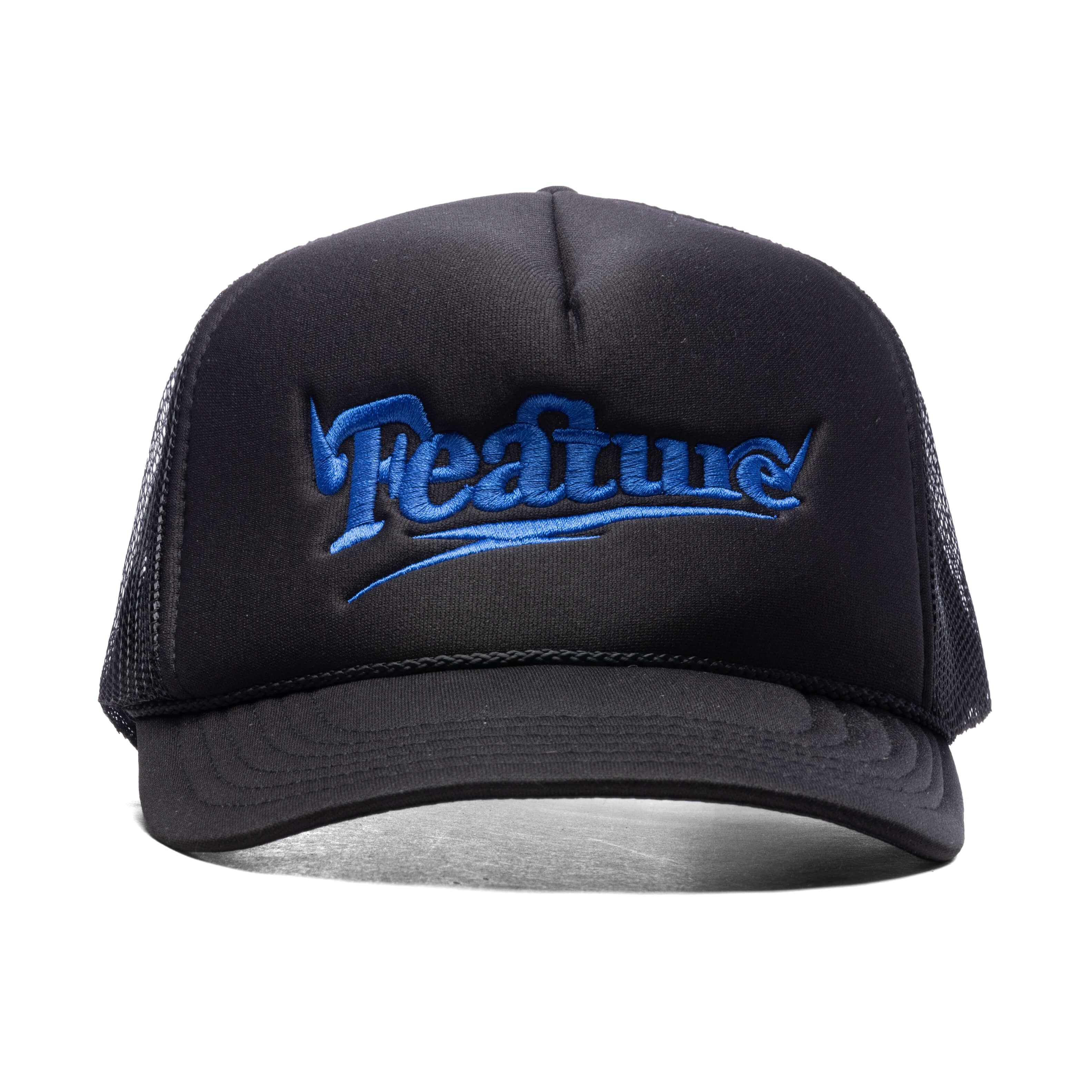 Spike Trucker Hat V2 - Black/Blue, , large image number null