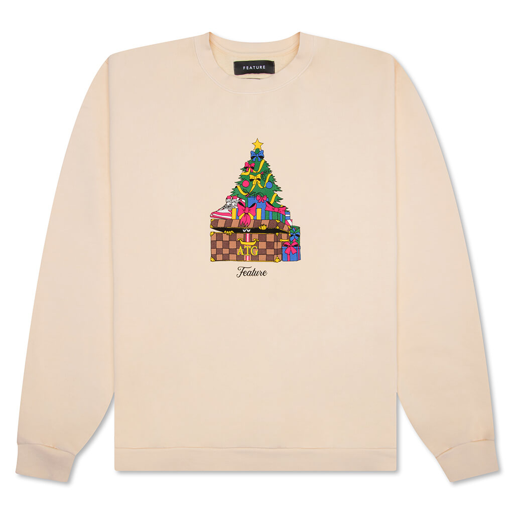 Under The Tree Crewneck - Almond Oil, , large image number null