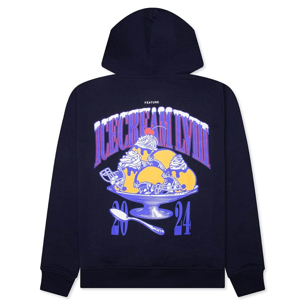 Feature x Icecream Super Bowl Hoodie - Navy