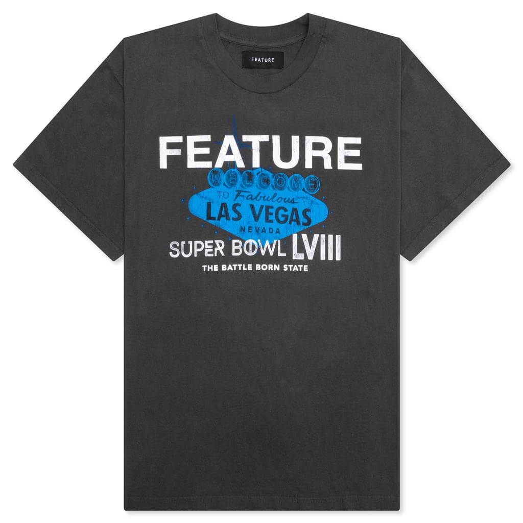 Feature x NFL Origins Welcome To Vegas Tee - Vintage Black