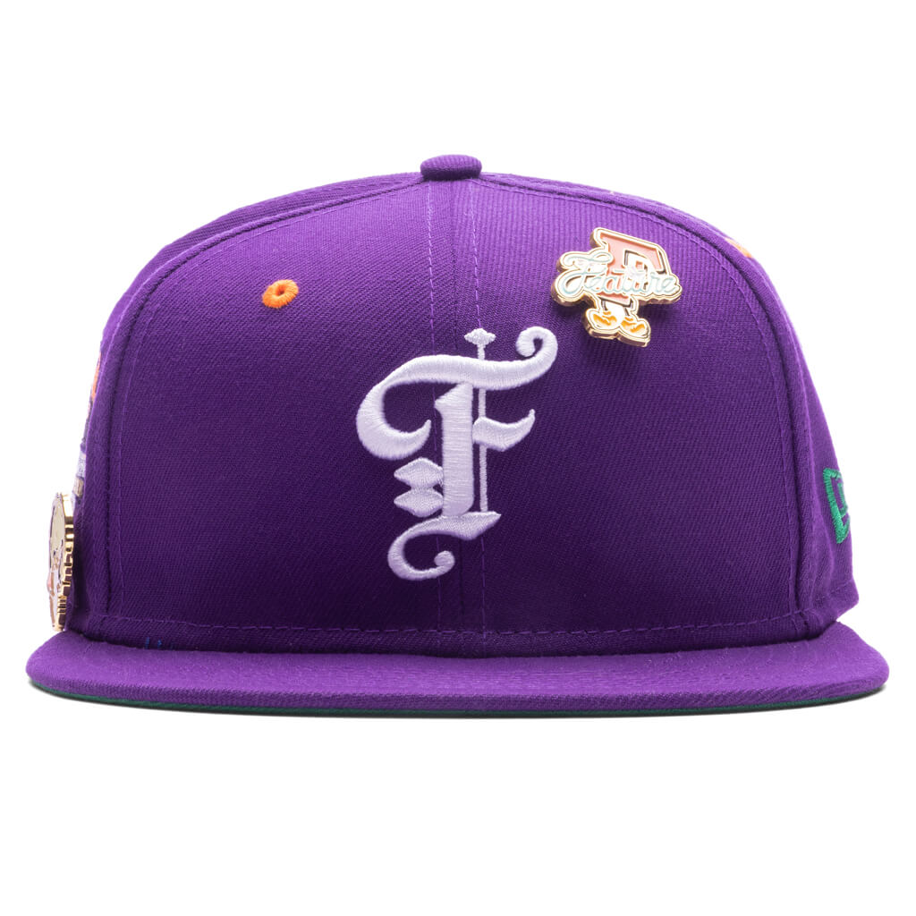 Feature x New Era Scottsdale 59FIFTY Fitted - Dark Purple, , large image number null