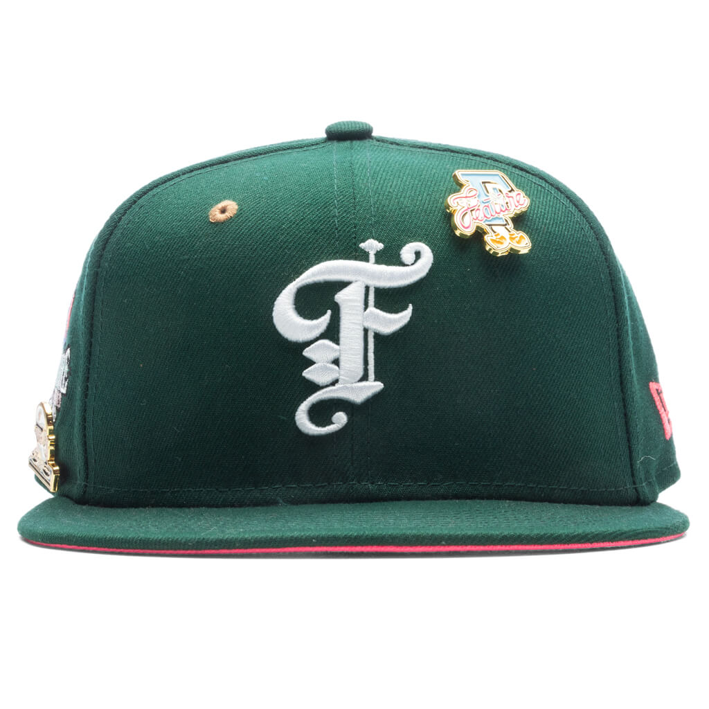 Feature x New Era Wynn 59FIFTY Fitted - Dark Green