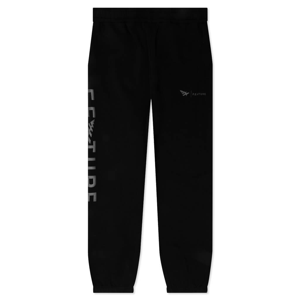 Feature x Paper Planes Jogger - Black, , large image number null