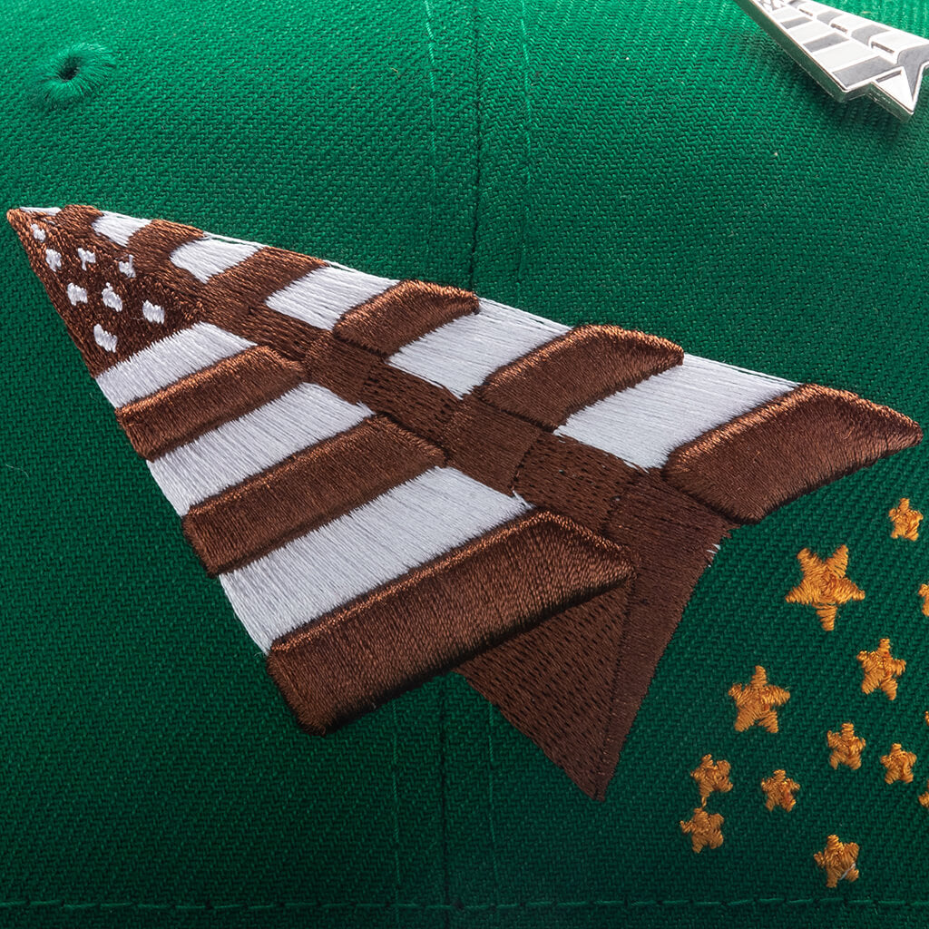 Feature x Paper Planes Startrail Snapback Calabasas - Kelly Green