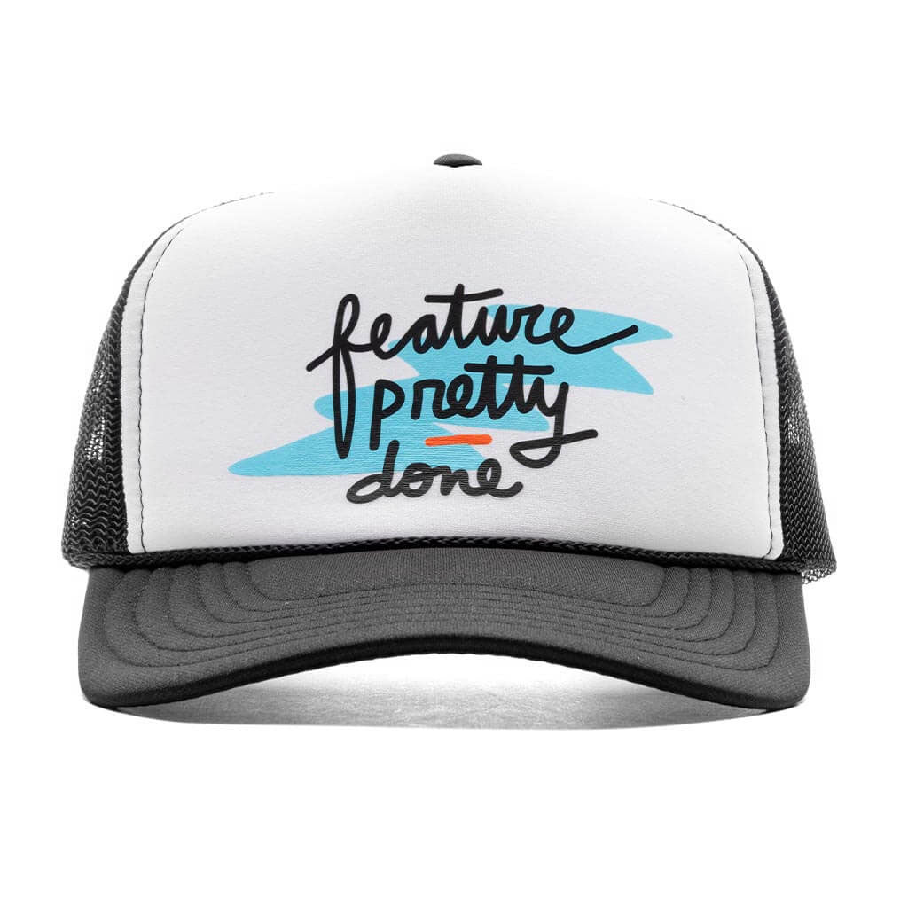 Feature x Pretty Done Lightning Trucker - Black/White, , large image number null