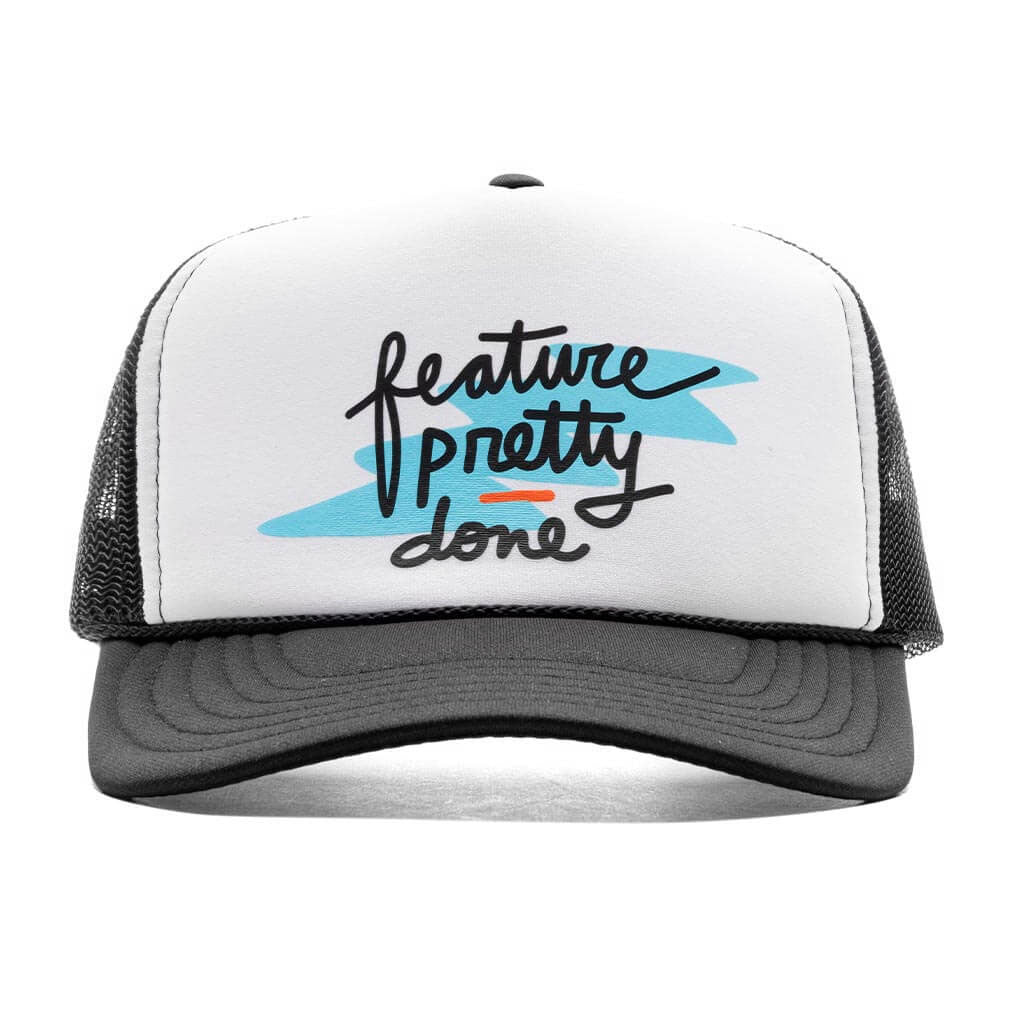 Feature x Pretty Done Lightning Trucker - Black/White