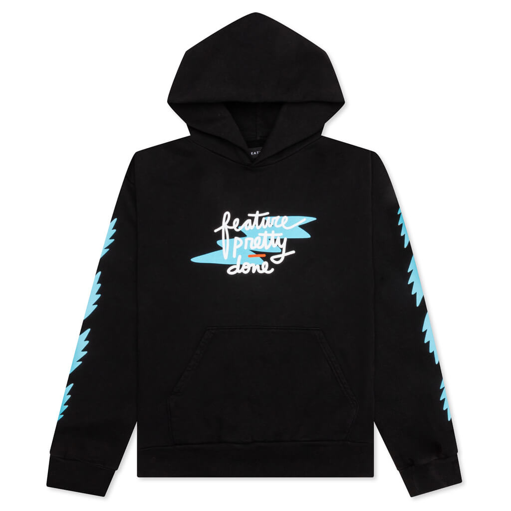 Feature x Pretty Done Splash Hoodie - Black