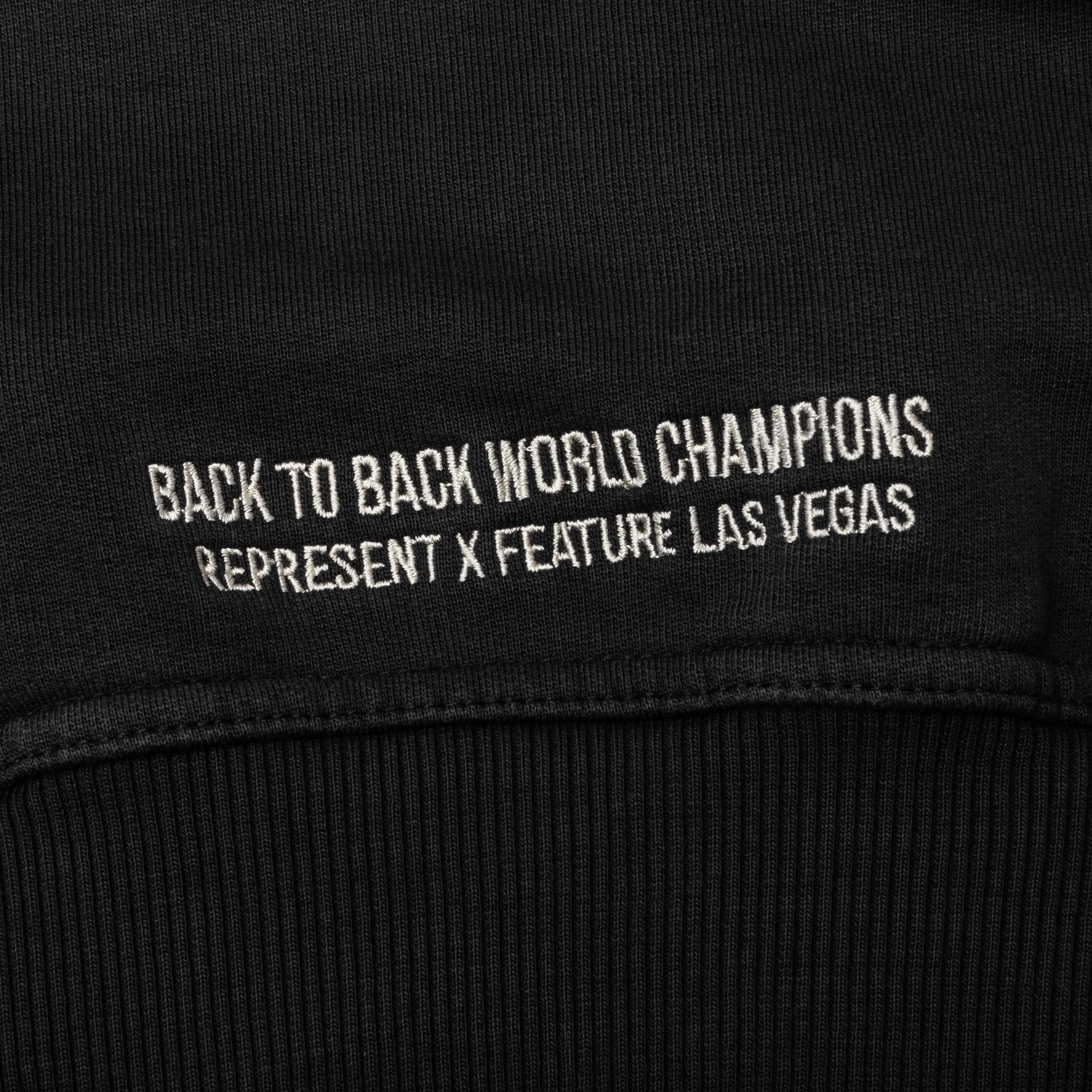 Feature x Represent Champions Hoodie - Stained Black, , large image number null