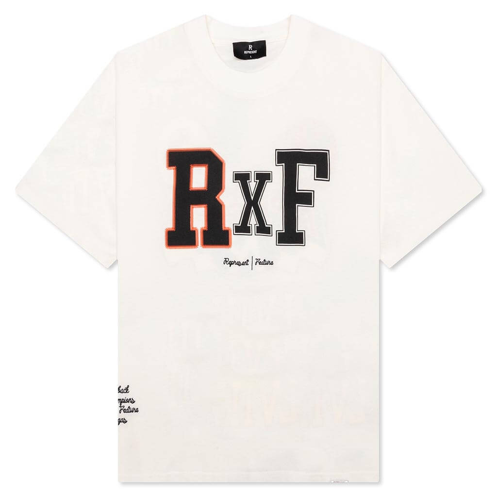 Feature x Represent Champions T-Shirt - Flat White