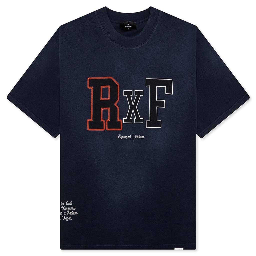 Feature x Represent Champions T-Shirt - Midnight Navy
