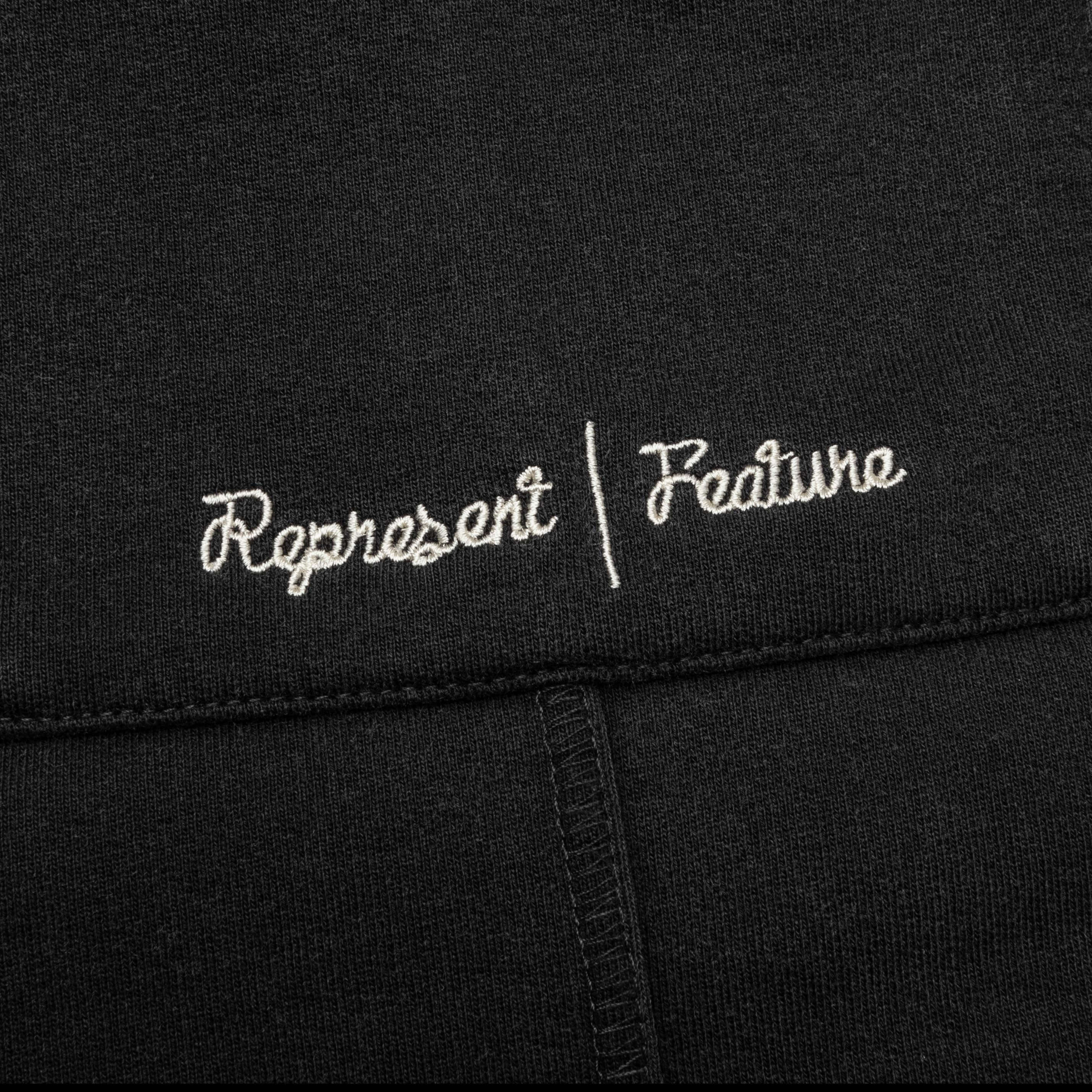 Feature x Represent Step Hem Sweatpants - Stained Black, , large image number null
