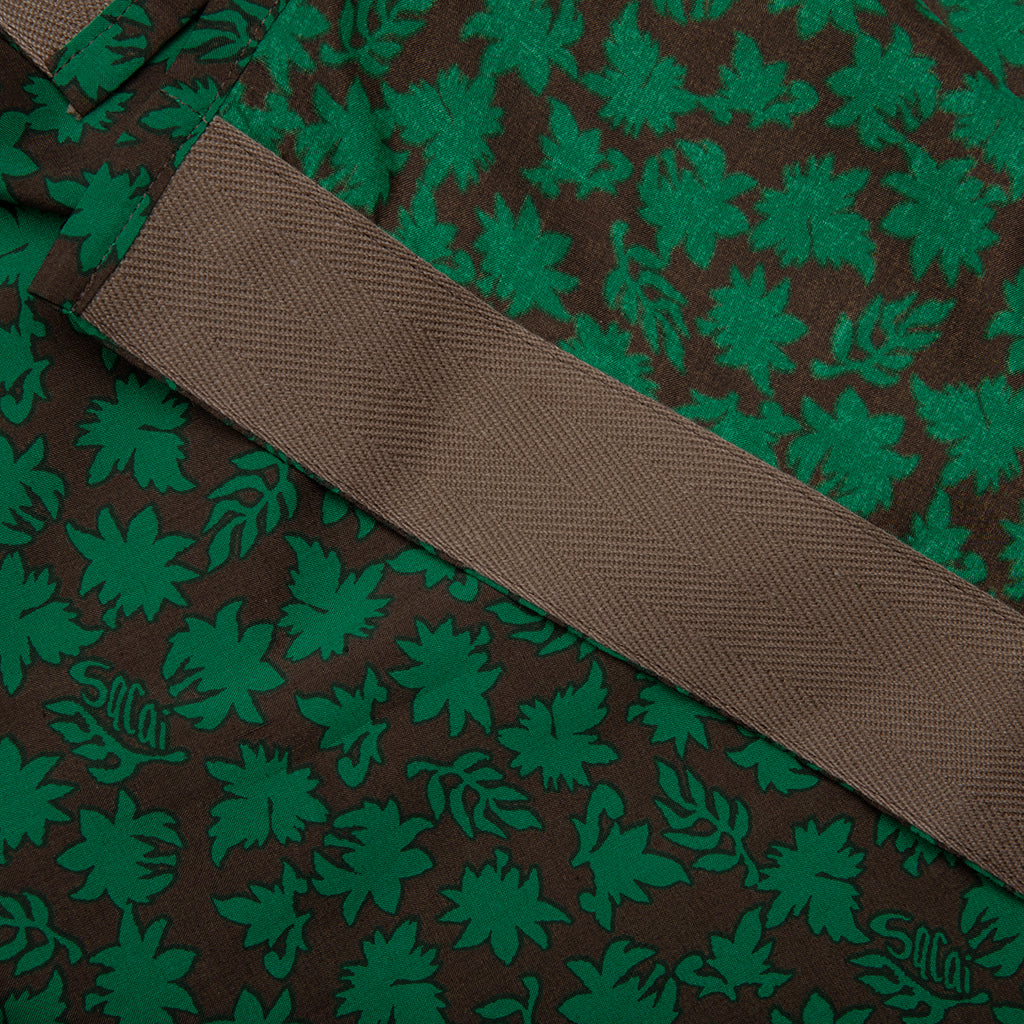 Floral Print Shirt - Green, , large image number null