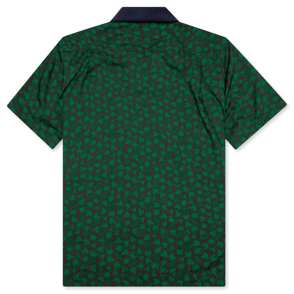 Floral Print Shirt - Green, , large image number null