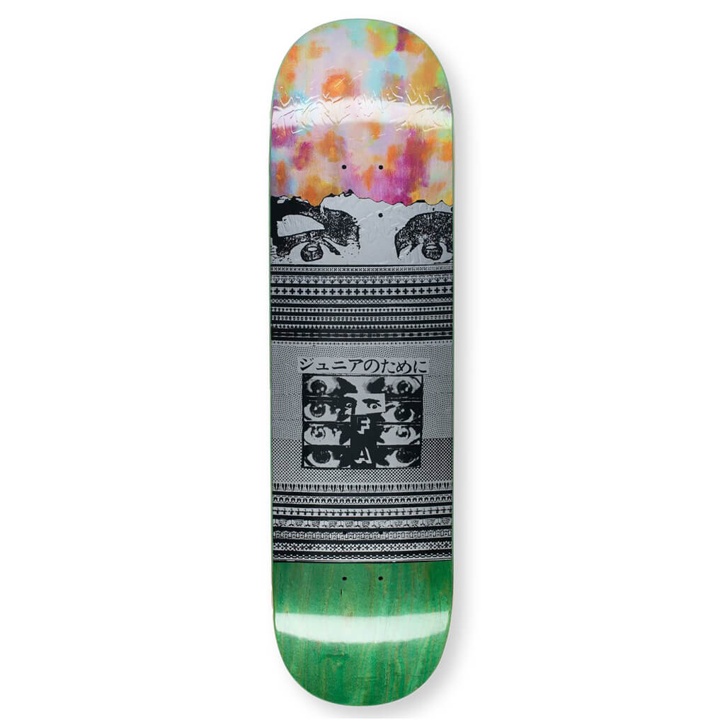 Eyes 2 Skateboard - Silver/Black, , large image number null