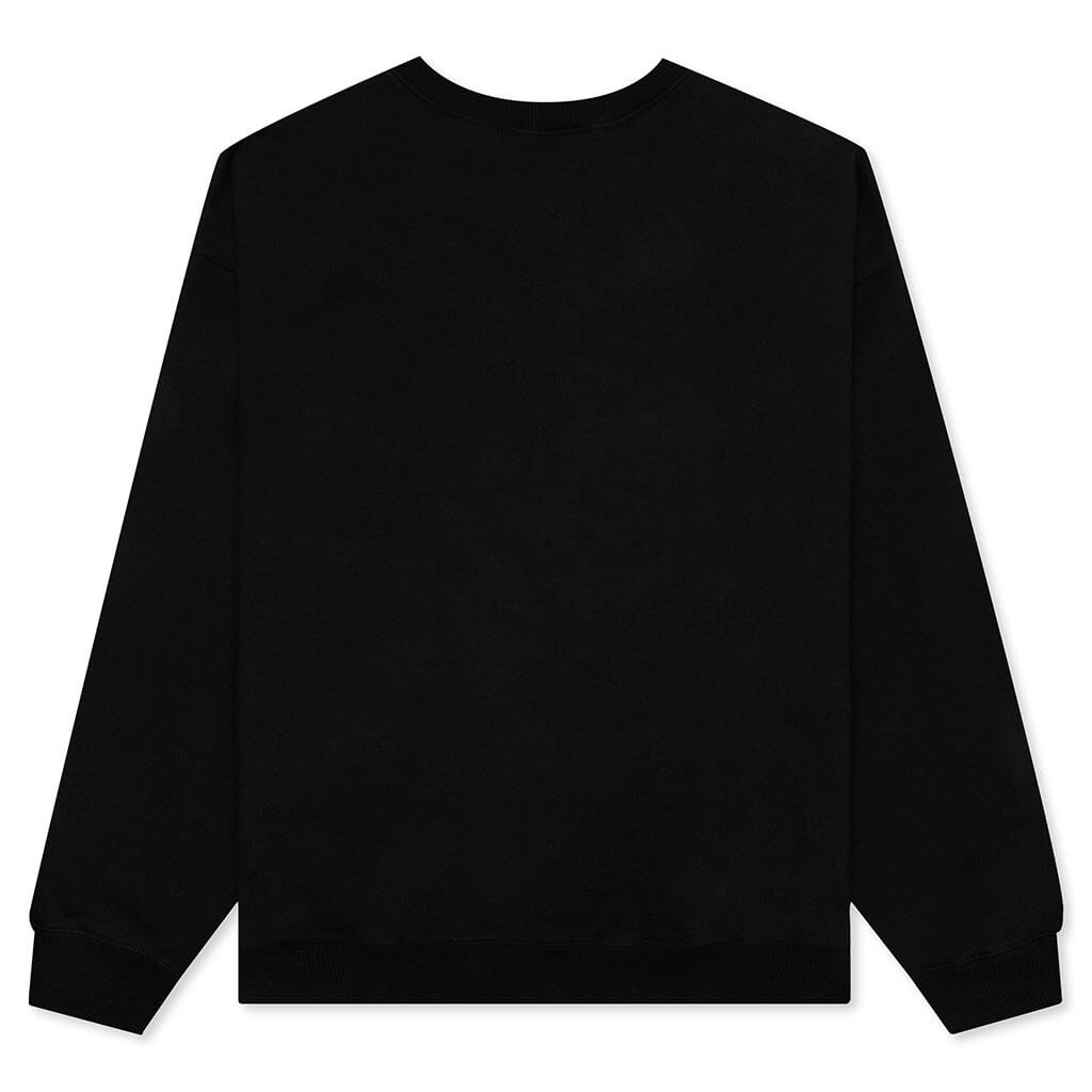 Outline Logo Crewneck - Black