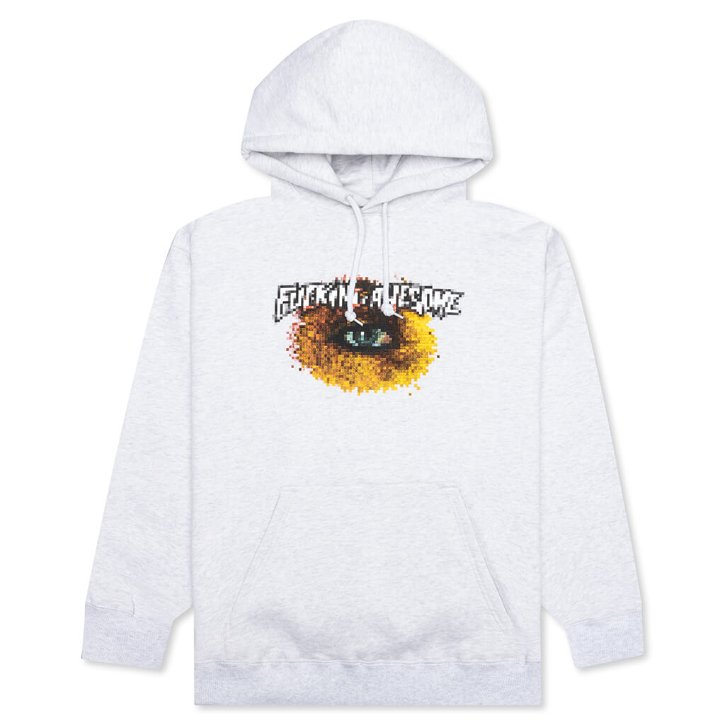 Pixel Eye Hoodie - Heather Grey