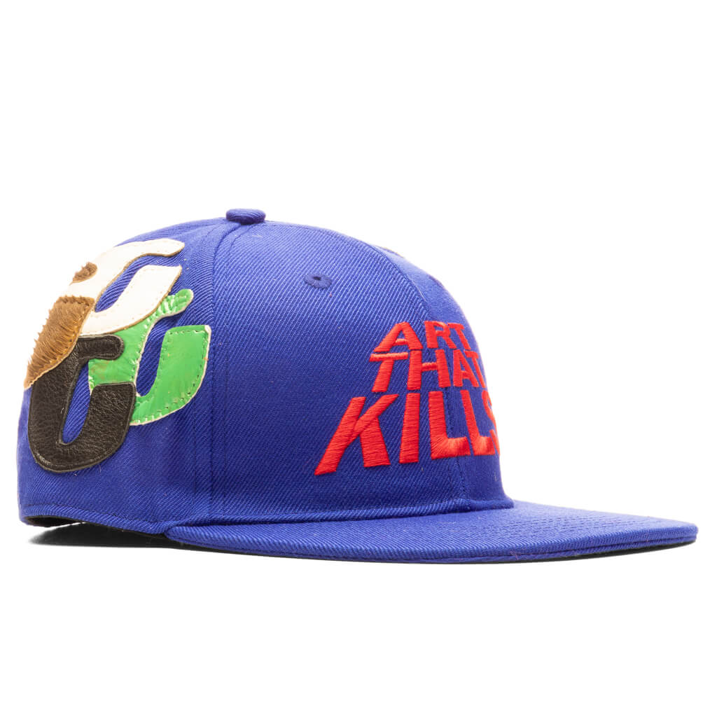 ATK G Patch Fitted Cap - Blue, , large image number null