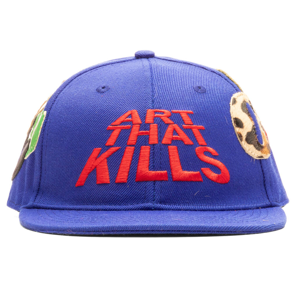 ATK G Patch Fitted Cap - Blue, , large image number null