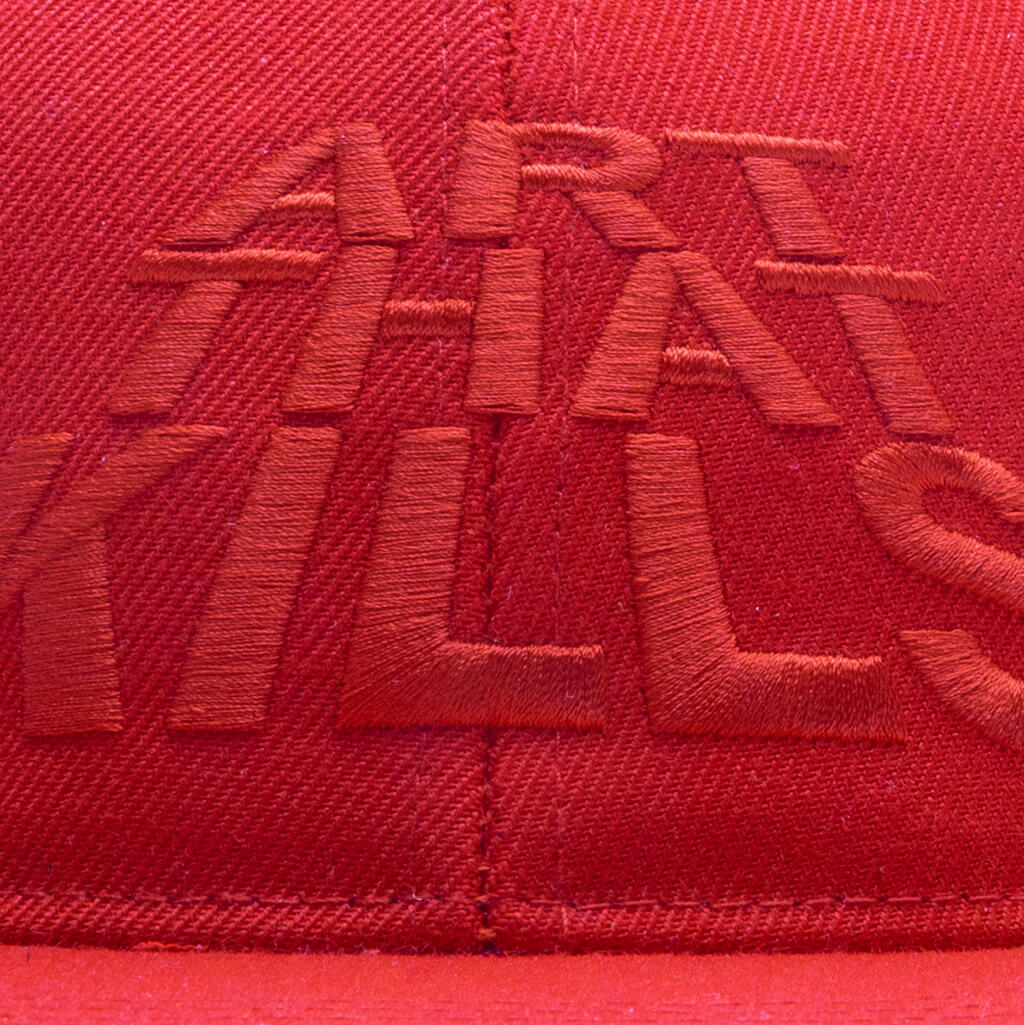 ATK G Patch Fitted Cap - Red