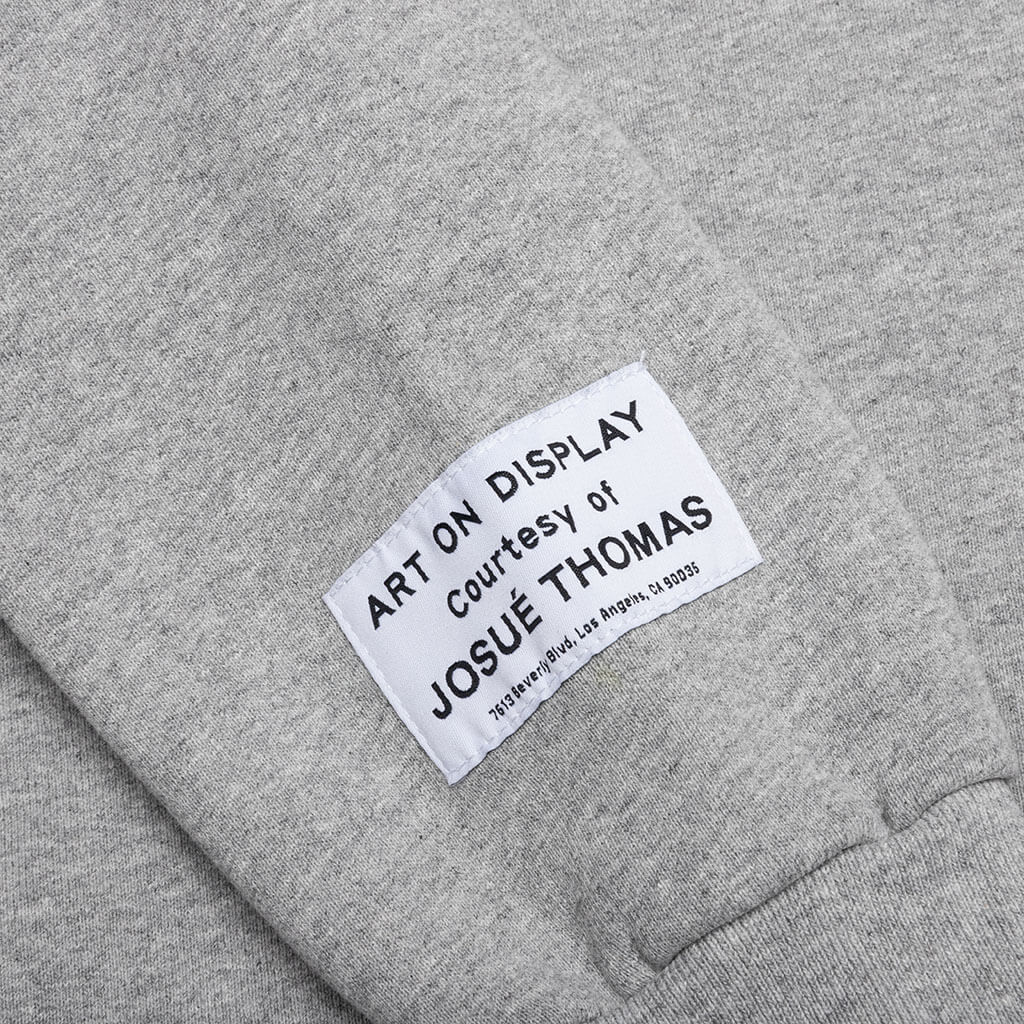 Art Dept Crew Neck Sweatshirt - Heather Grey, , large image number null