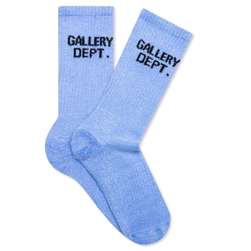 Clean Socks - Fluorescent Blue