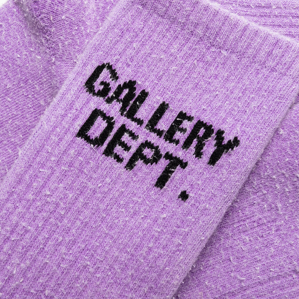 Clean Socks - Fluorescent Purple