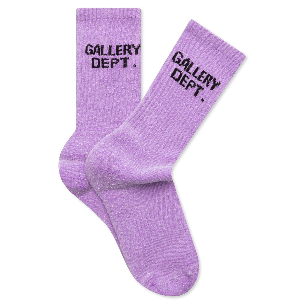 Clean Socks - Fluorescent Purple