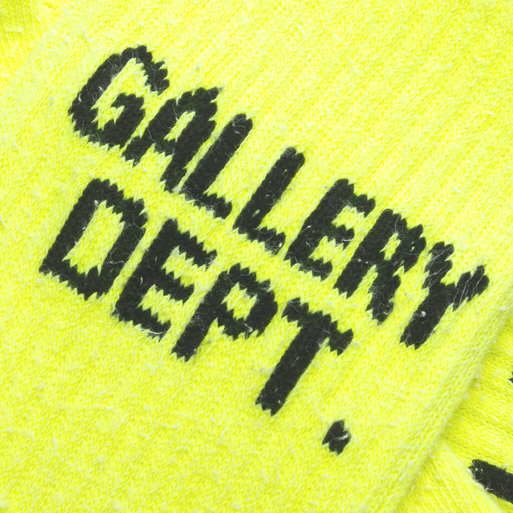 Clean Socks - Fluorescent Yellow