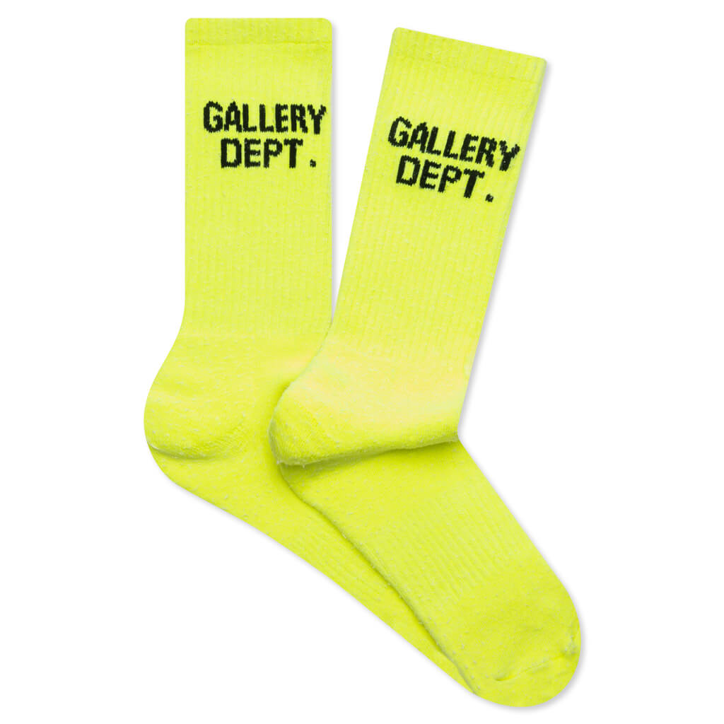 Clean Socks - Fluorescent Yellow, , large image number null