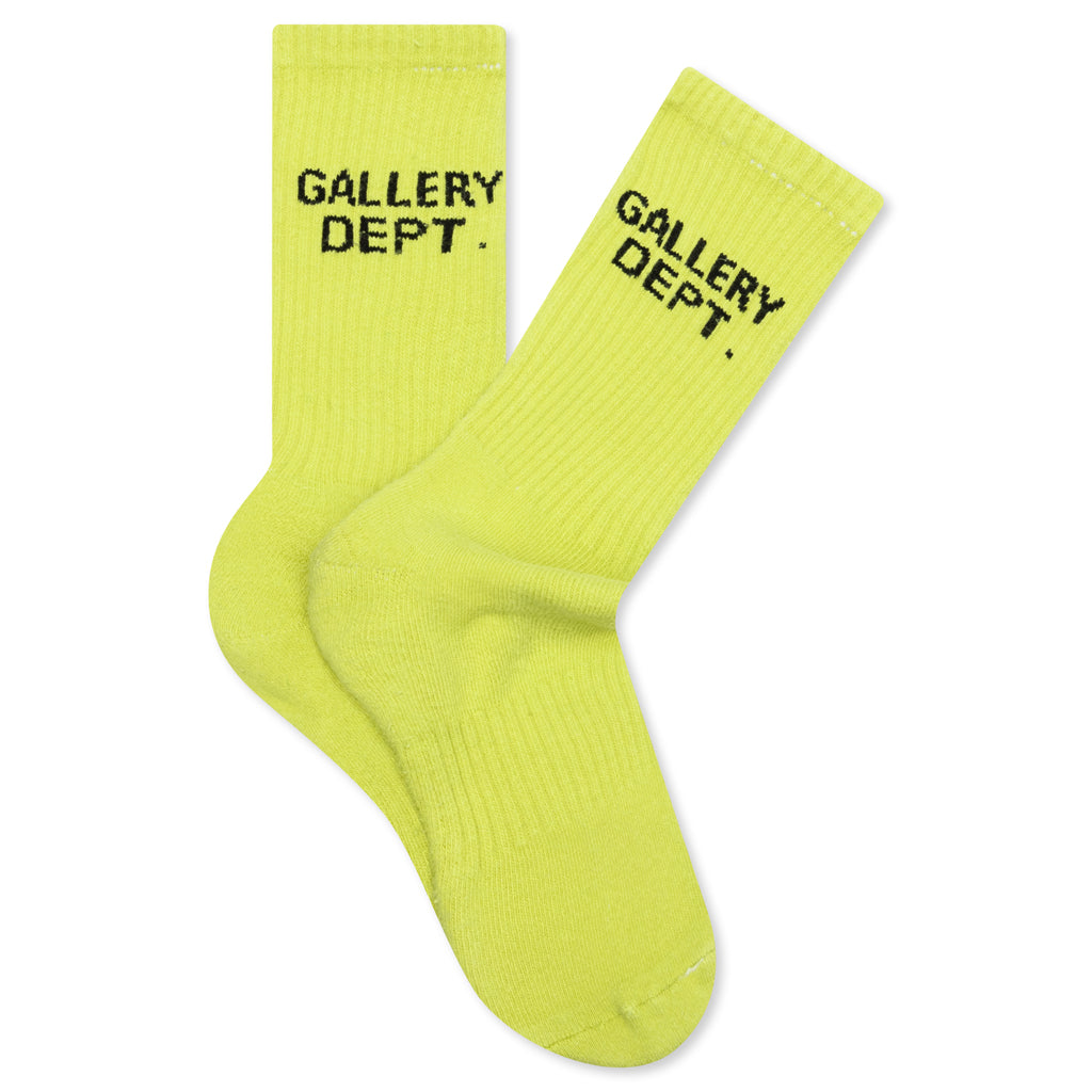 Clean Socks - Lime Green
