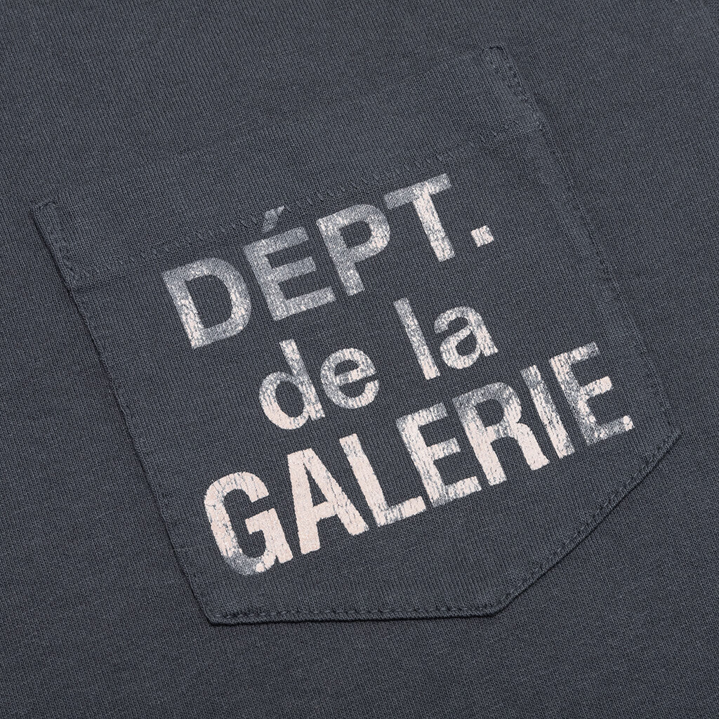 De La Galerie L/S Pocket Tee - Black, , large image number null