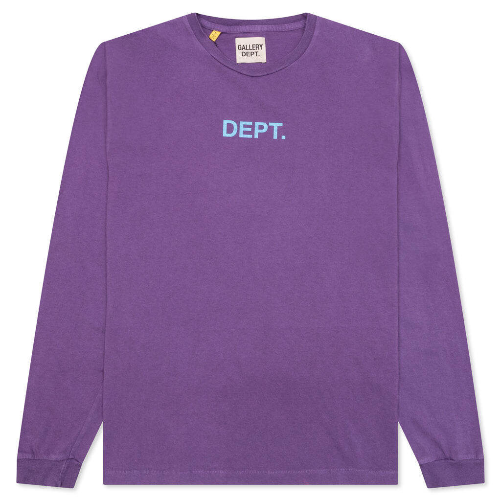 Dept L/S Tee - Purple