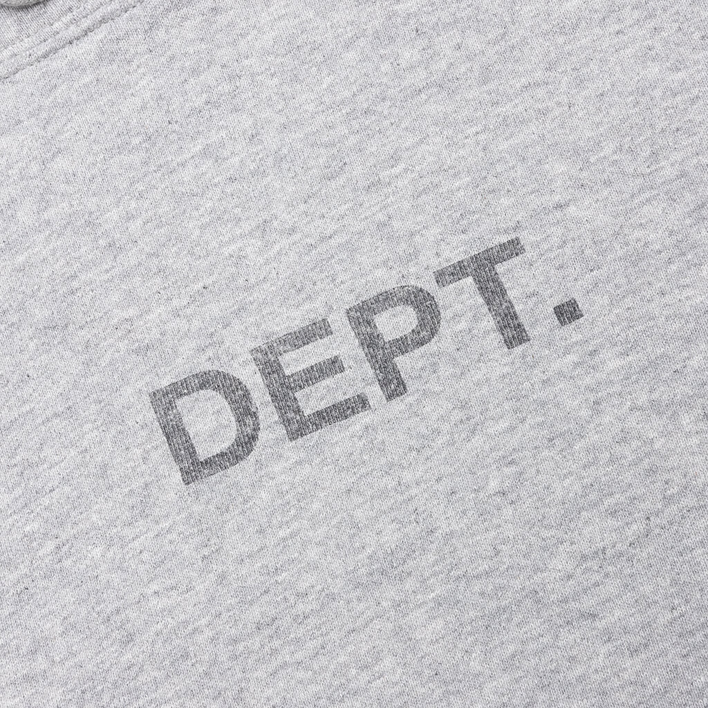 Center Logo Hoodie - Heather Grey, , large image number null