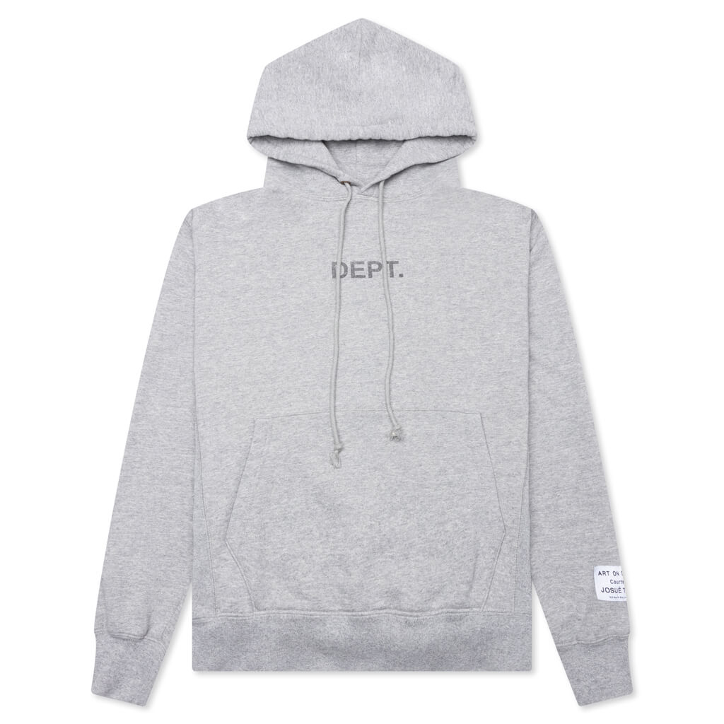 Center Logo Hoodie - Heather Grey, , large image number null