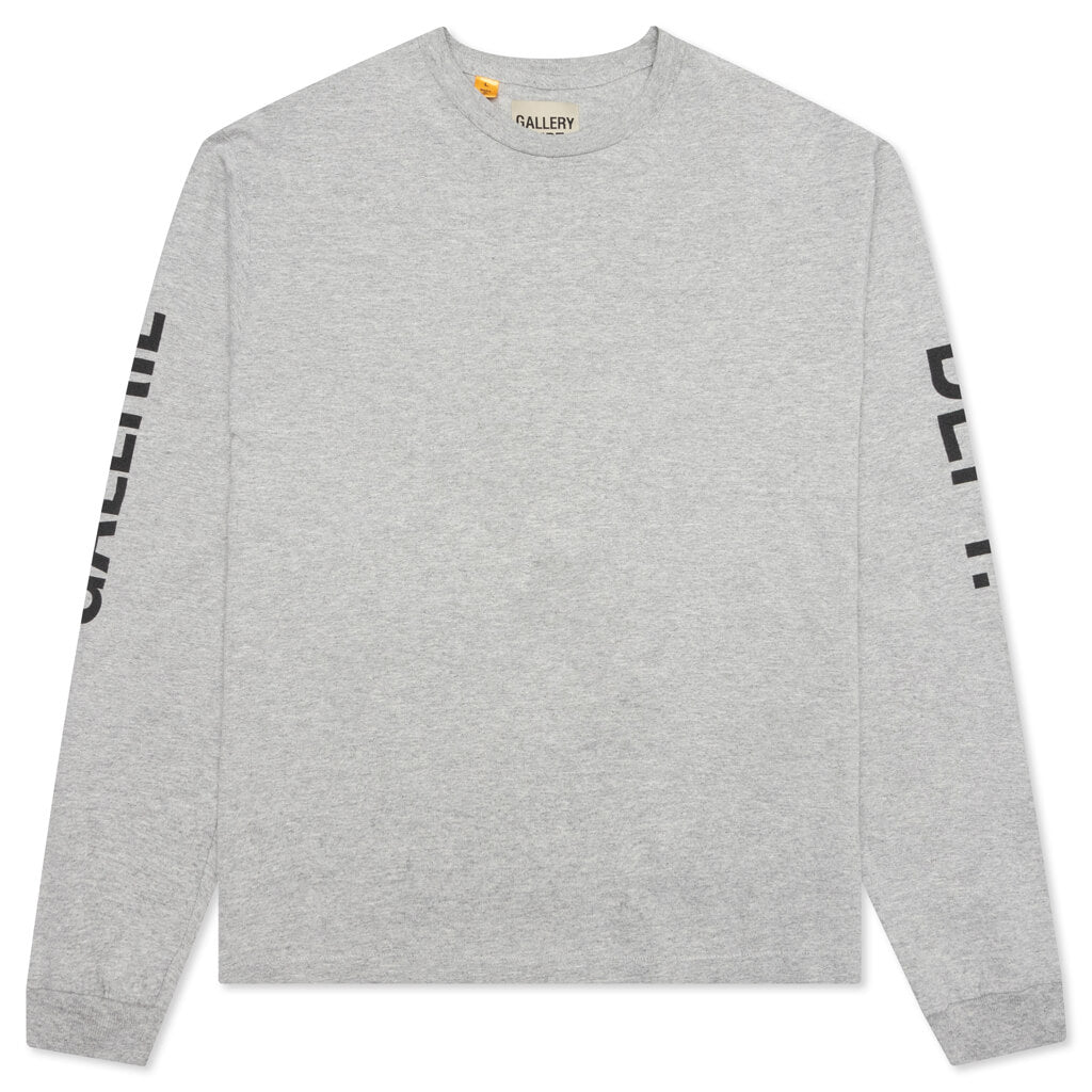 French Collector L/S Tee - Heather Grey