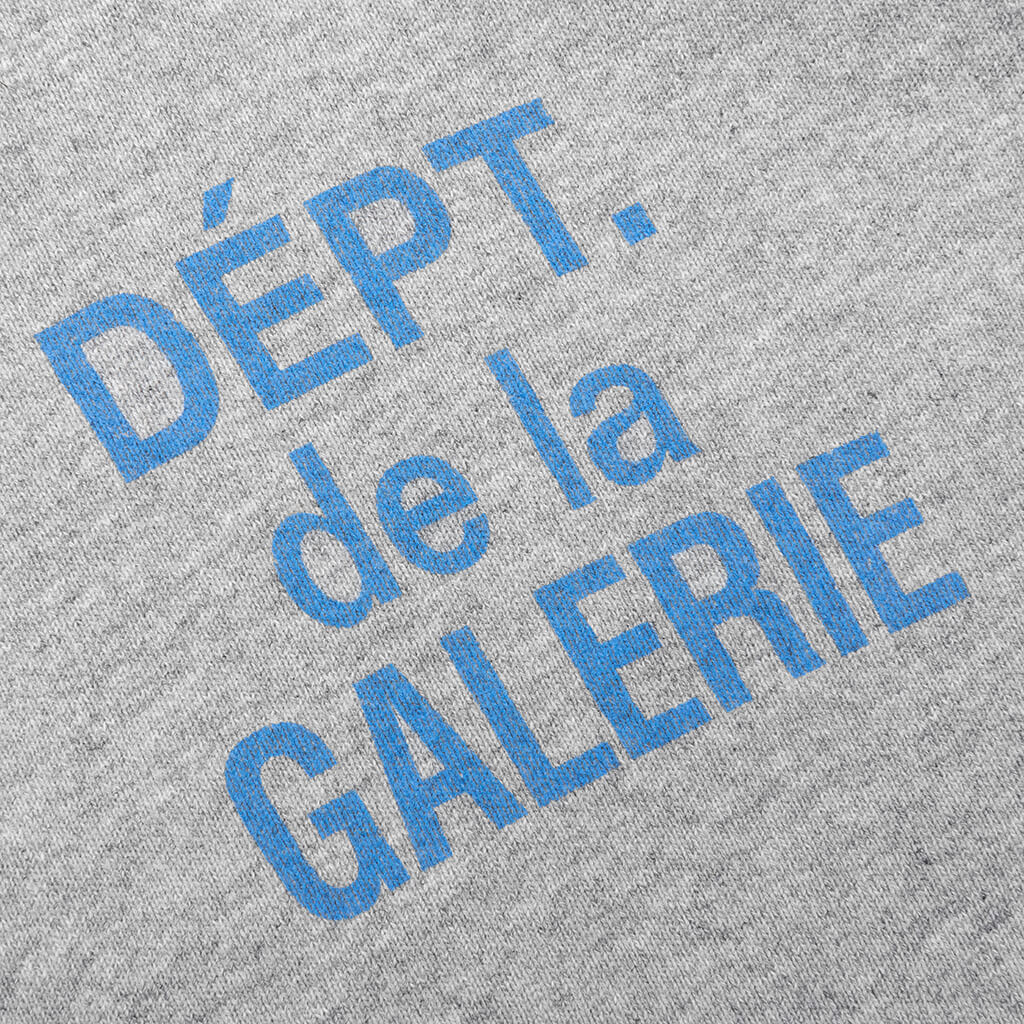 French Logo Sweat Shorts - Heather Grey, , large image number null