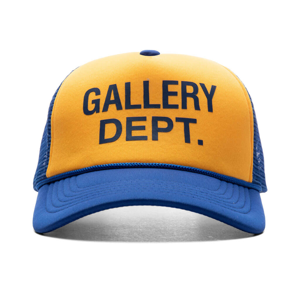 GD Logo Trucker - Yellow/Navy