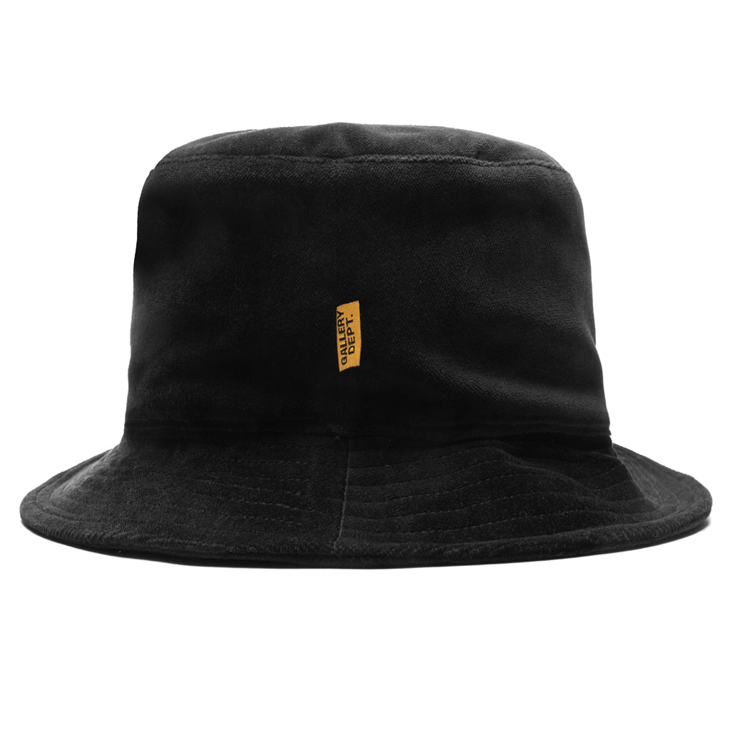 Rodman Velvet Bucket Hat - Black