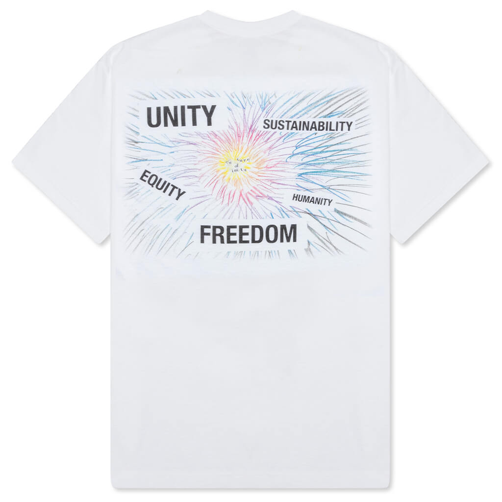 Gallery Dept. x Compound Kids Freedom S/S Tee - White, , large image number null