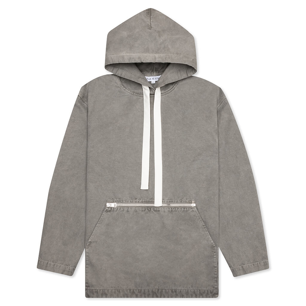 Garment Dye Hoodie - Grey, , large image number null