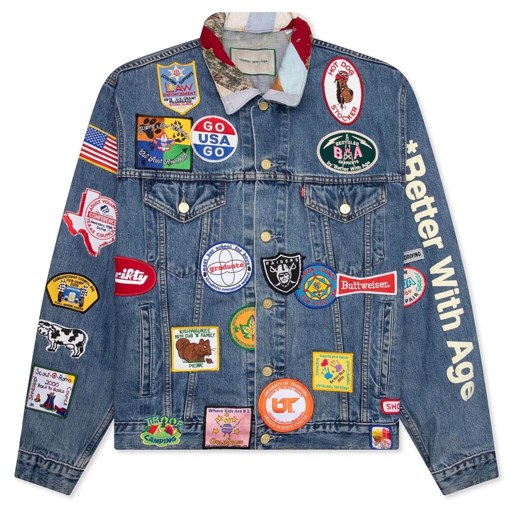 Gentleman's Denim Jacket - Multi, , large image number null