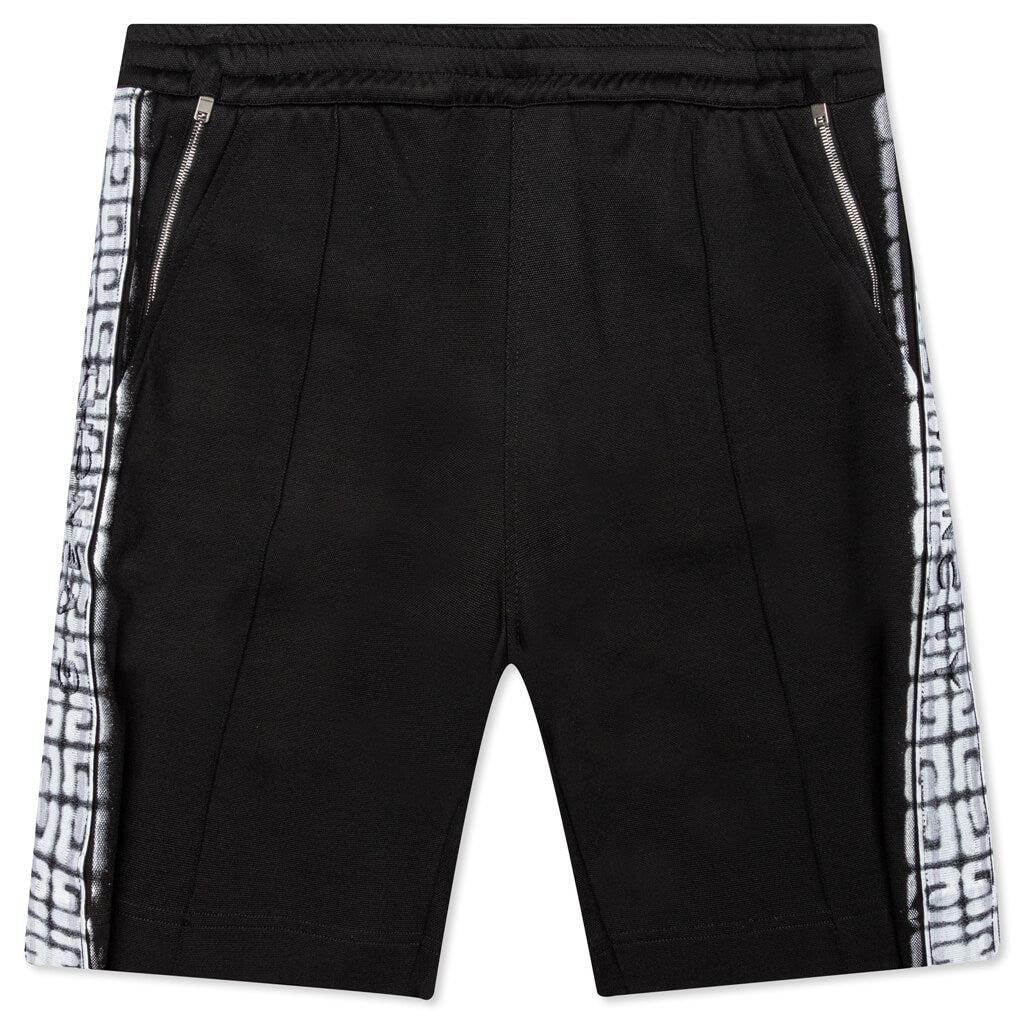 4G Spray Band Shorts - Black