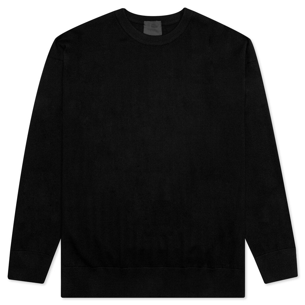 Bandana Crewneck Sweater - Black