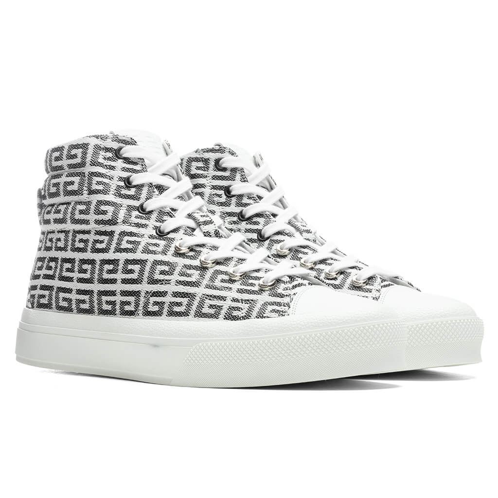 City High Top Sneaker - Black/White